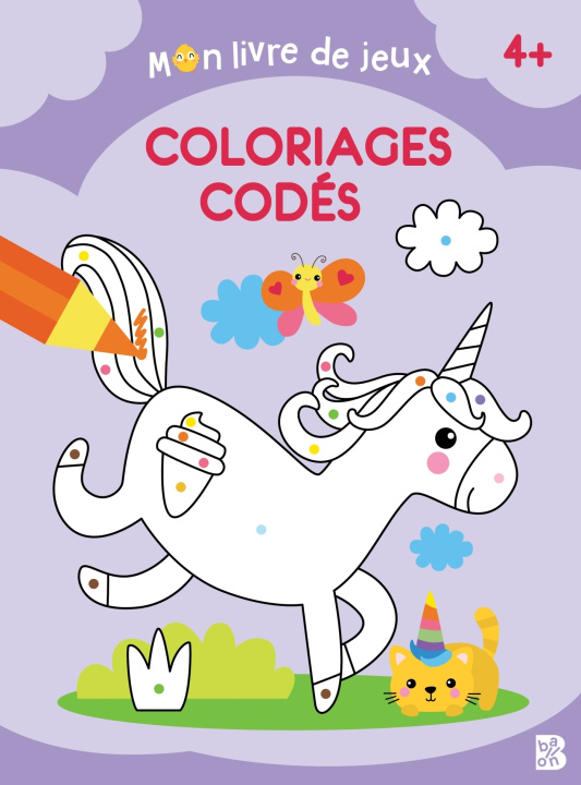 Knjiga Coloriages codés 4+ 