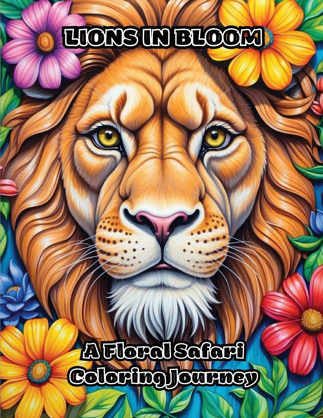 Knjiga Lions in Bloom ColorZen