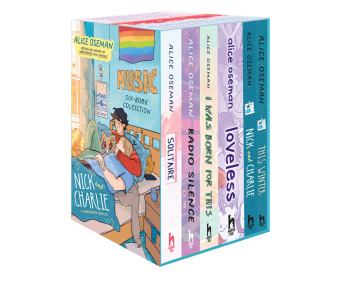 Hra/Hračka Alice Oseman Six-Book Collection Box Set (Solitaire, Radio Silence, I Was Born For This, Loveless, Nick and Charlie, This Winter) 