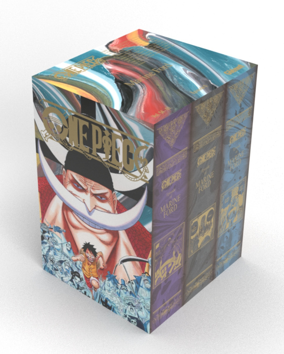 Knjiga One Piece - Coffret Marine Ford (Tomes 54 à 61) Eiichiro Oda