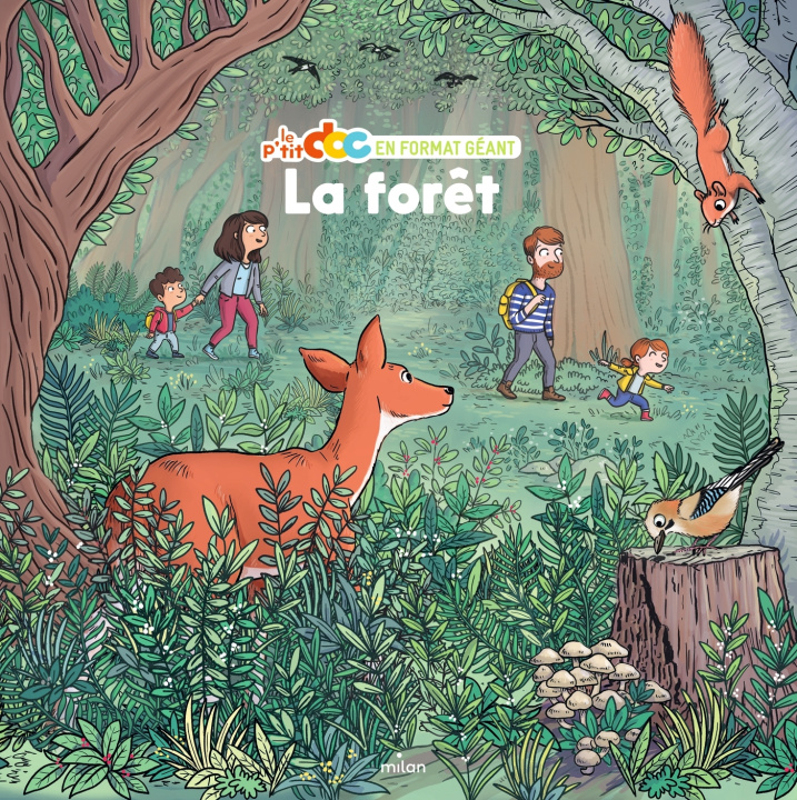 Kniha La forêt - format géant Stéphanie Ledu