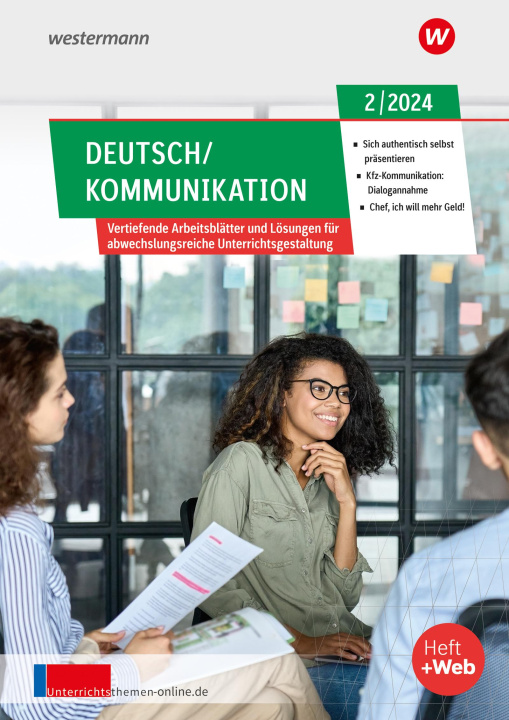 Книга Unterrichtsthemen Deutsch/Kommunikation. Ausgabe 2/2024 