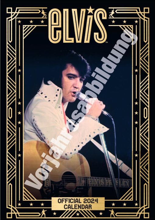 Kalendář/Diář Elvis Posterkalender 2025 