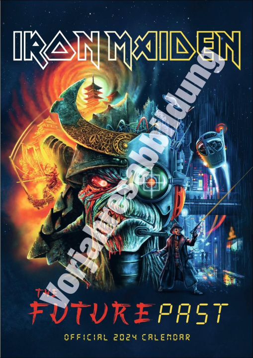 Kalendar/Rokovnik Iron Maiden Posterkalender 2025 