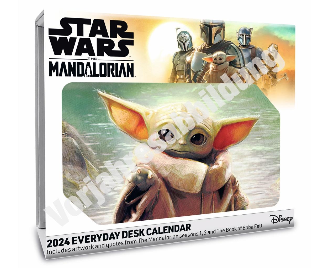 Kalendář/Diář The Mandalorian The Child Tagesabreißkalender 2025 