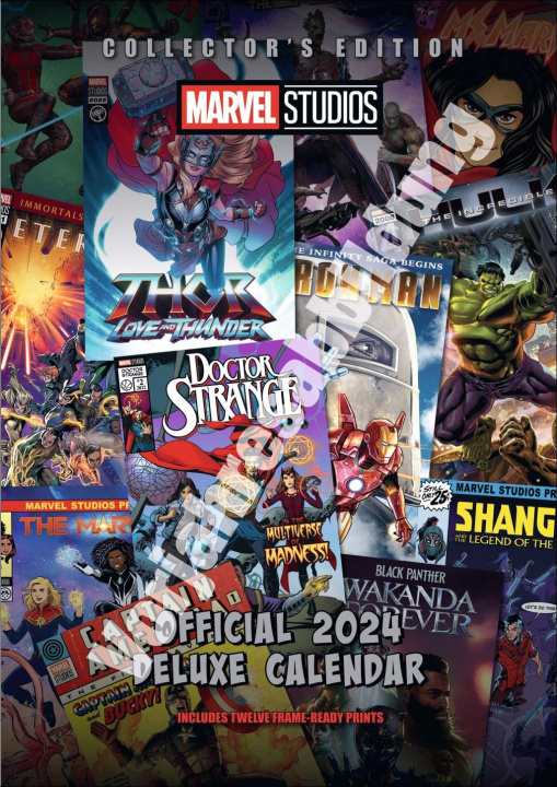 Kalendarz/Pamiętnik Marvel Posterkalender 2025 