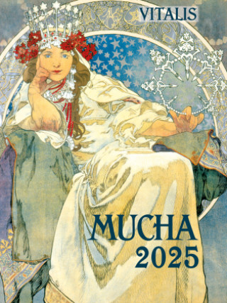 Naptár/Határidőnapló Alfons Mucha 2025 