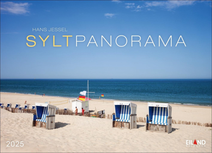 Naptár/Határidőnapló Sylt Panorama Postkartenkalender 2025 - Hans Jessel 