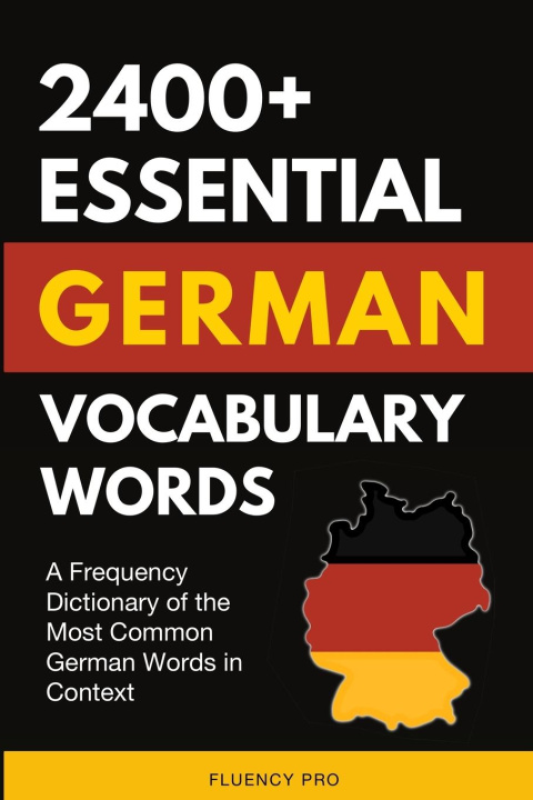 Carte 2400+ Essential German Vocabulary Words 