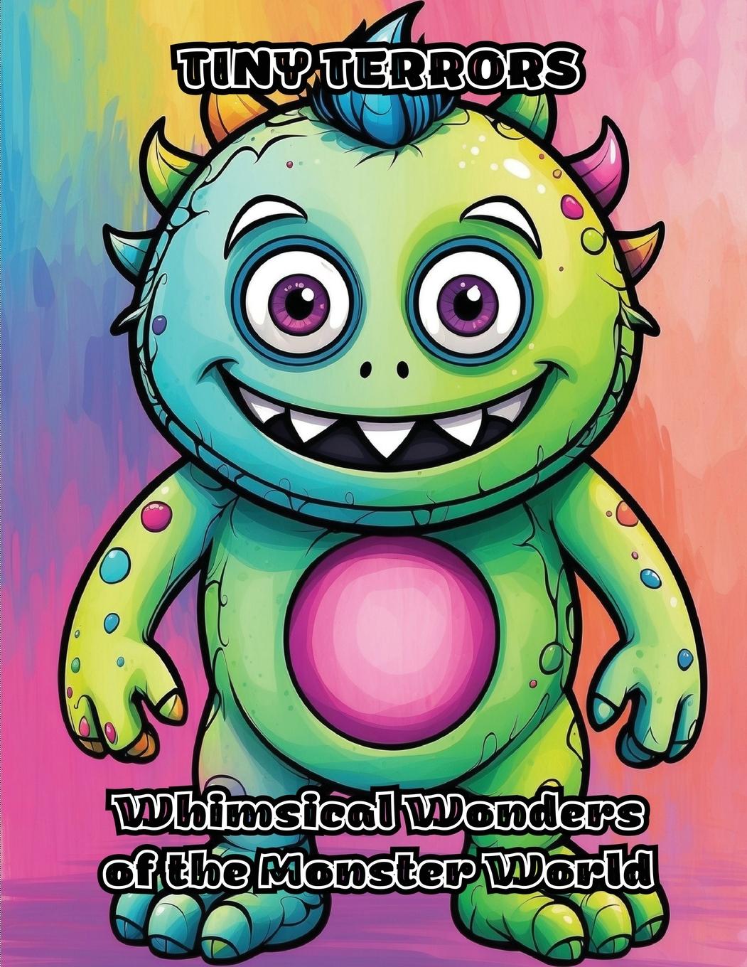 Knjiga Tiny Terrors ColorZen