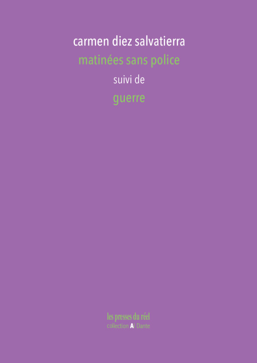 Knjiga Matinées sans police Diez Salvatierra