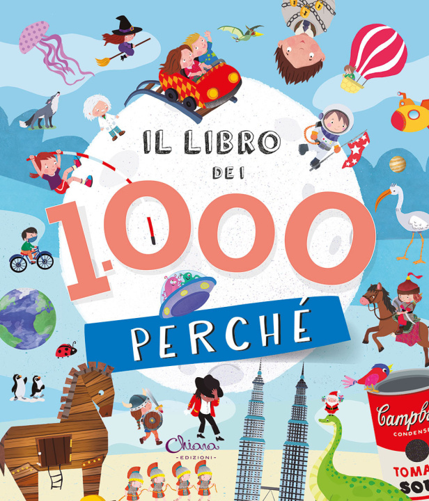 Książka libro dei 1000 perché. Libri per imparare 