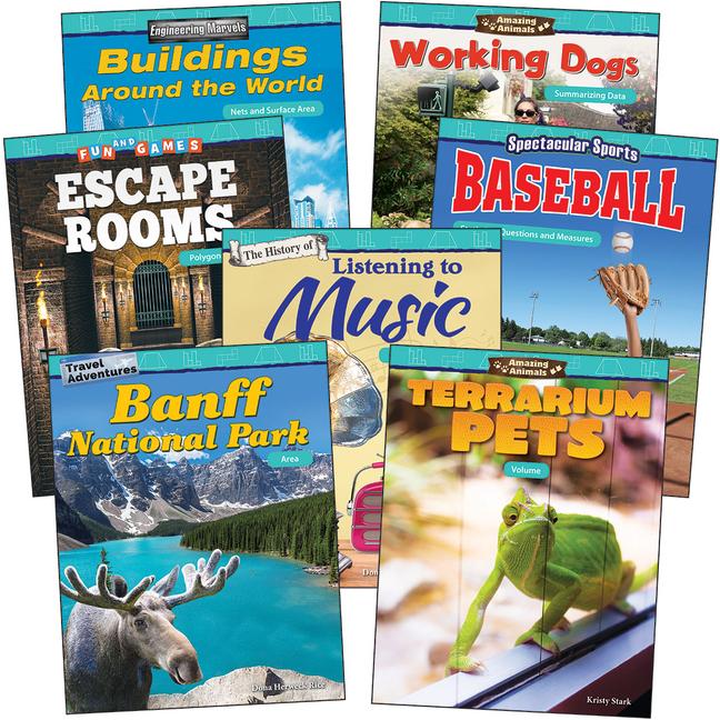 Igra/Igrača Measurement & Data Grade 6: 7-Book Set Multiple Authors