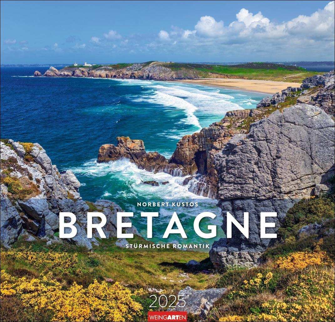 Kalendár/Diár Bretagne Kalender 2025 - Stürmische Romantik 