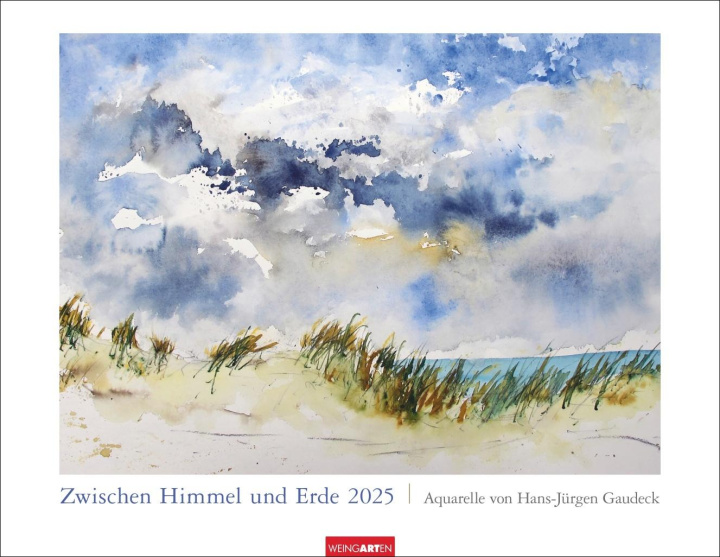 Calendar/Diary Zwischen Himmel und Erde Kalender 2025 - Aquarelle von Hans-Jürgen Gaudeck 