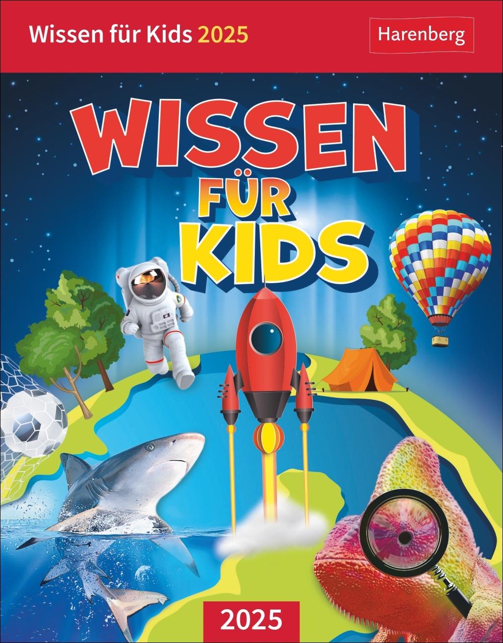 Kalendář/Diář Wissen für Kids Tagesabreißkalender 2025 