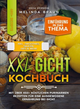 Knjiga XXL Gicht Kochbuch 