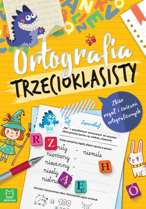 Knjiga Ortografia trzecioklasisty. Zbiór reguł i ćwiczeń ortograficznych. Wydanie III Michalec Bogusław