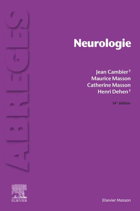 Könyv Neurologie Jean Cambier