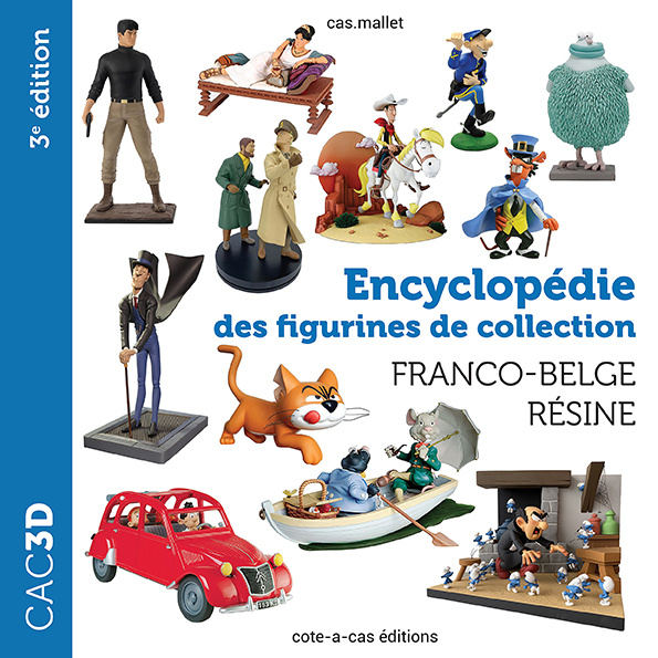 Kniha cac3d Franco-Belge Résine - 3e édition cas.mallet