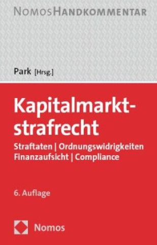 Knjiga Kapitalmarktstrafrecht Tido Park