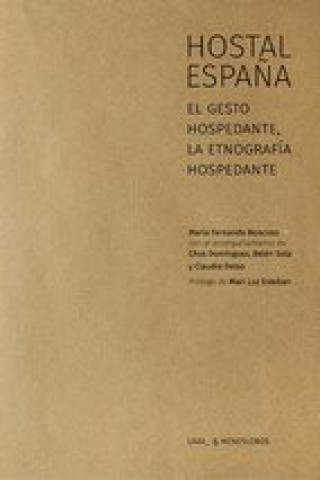 Libro HOSTAL ESPAÑA MOSCOSO