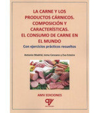 Carte LA CARNE Y LOS PRODUCTOS CARNICOS COMPOSICION Y CARACTERIST MADRID VICENTE