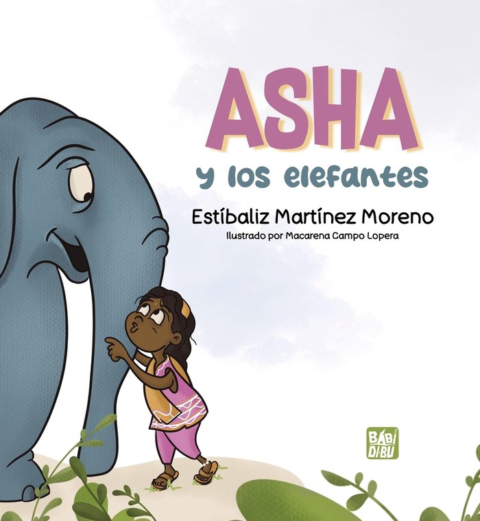 Kniha ASHA Y LOS ELEFANTES MARTINEZ MORENO