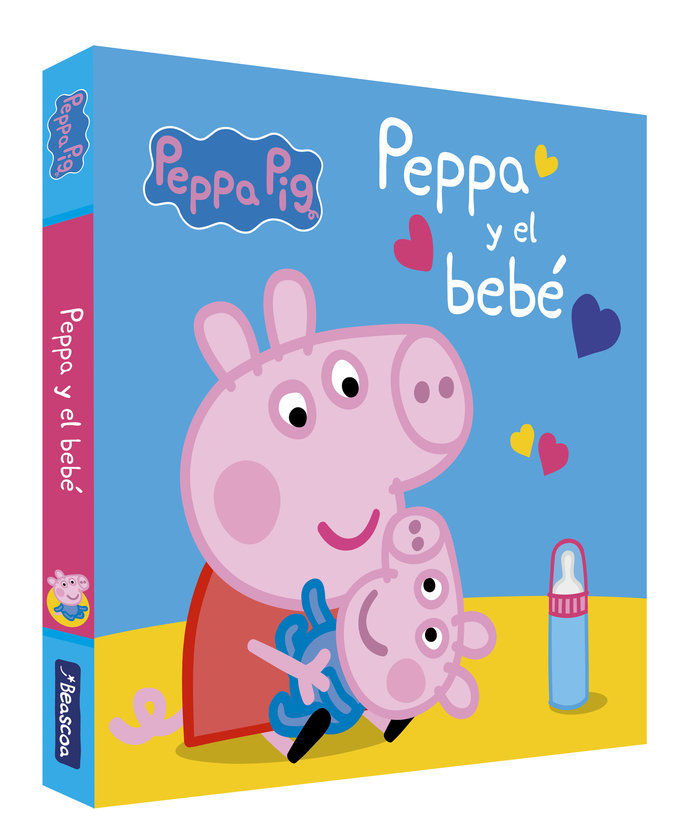 Kniha PEPPA PIG LIBRO DE CARTON PEPPA PIG Y EL BEBE HASBRO