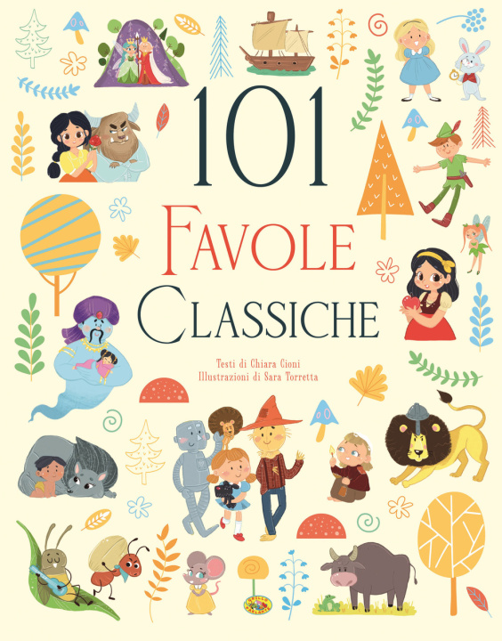 Knjiga 101 favole classiche Chiara Cioni