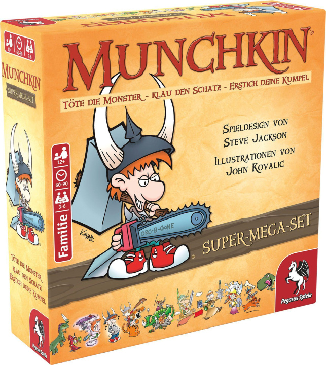 Hra/Hračka Munchkin Fantasy Super-Mega-Set 