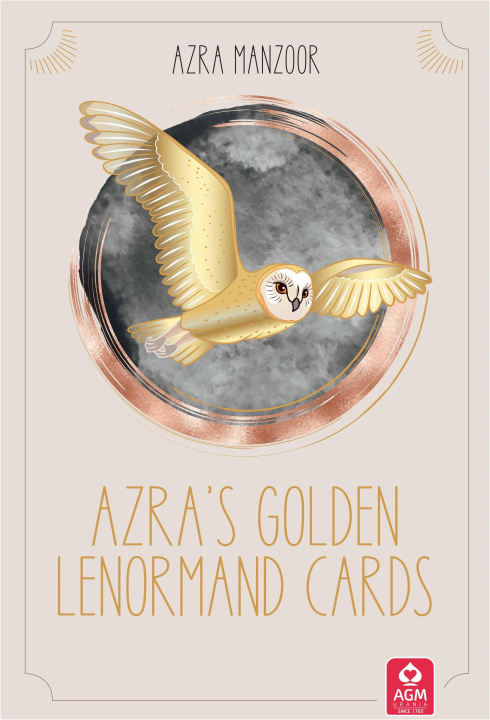 Kniha Azra's Golden Lenormand: 36 Golden Lenormand cards in modern, enchanting design 