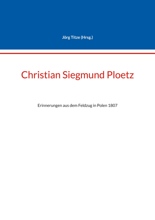 Kniha Christian Siegmund Ploetz 