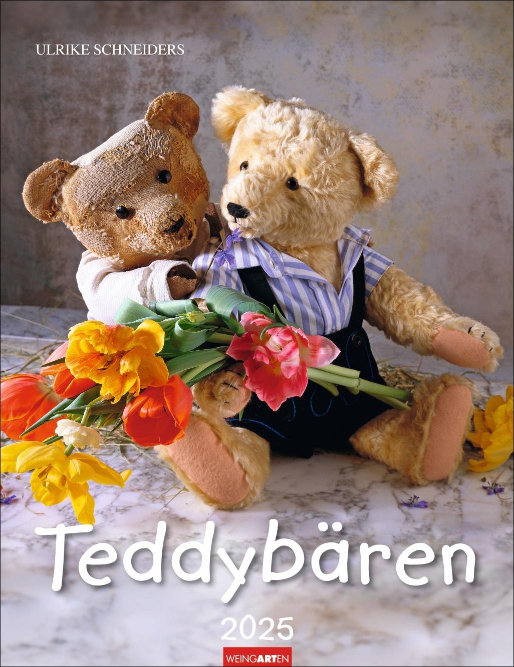 Kalender/Terminbuch Teddybären Kalender 2025 Ulrike Schneiders