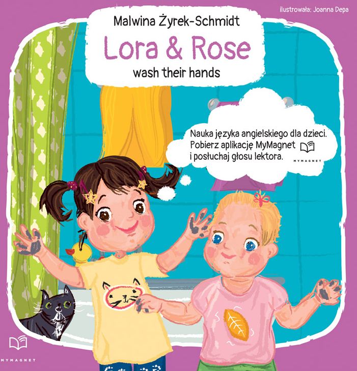 Knjiga Lora&Rose wash their hands Malwina Żyrek-Schmidt