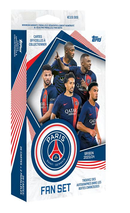 Carte Paris Saint -Germain Official Fan Set 2023/24 
