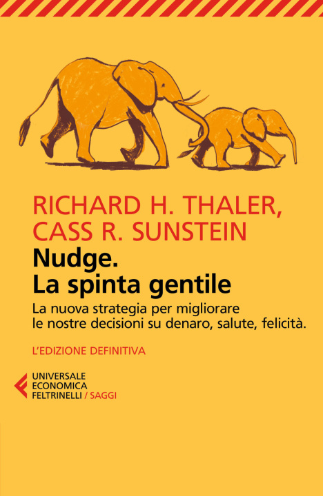 Book Nudge. La spinta gentile. La nuova strategia per migliorare le nostre decisioni su denaro, salute, felicità Richard H. Thaler