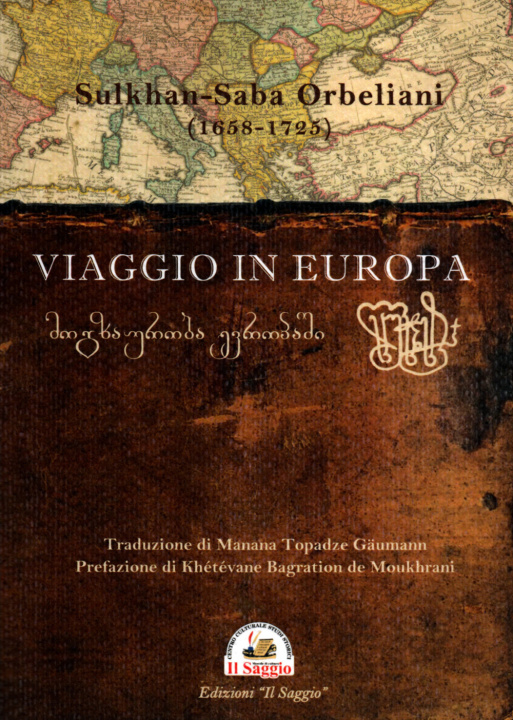 Kniha Viaggio in Europa Sulkhan-Saba Orbeliani