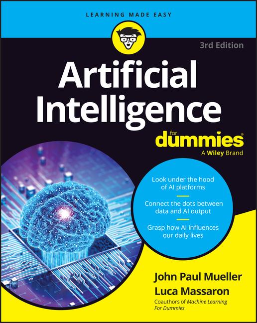 Könyv Artificial Intelligence For Dummies, 3rd Edition 