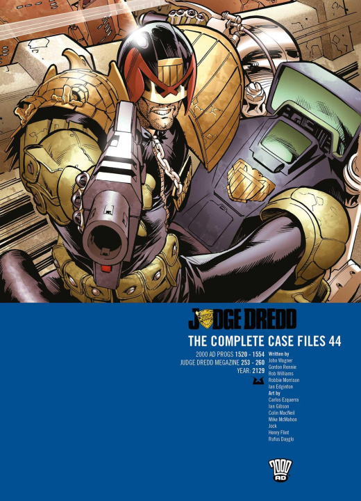 Kniha Judge Dredd: The Complete Case Files 44 John Wagner