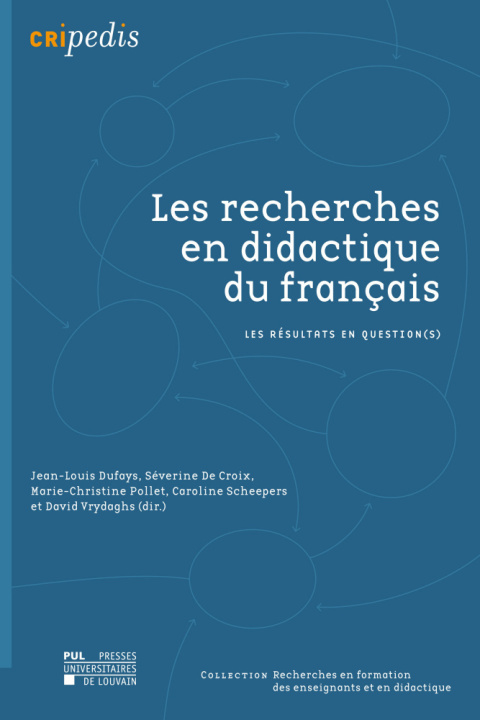 Könyv Les Recherches en didactique du français 