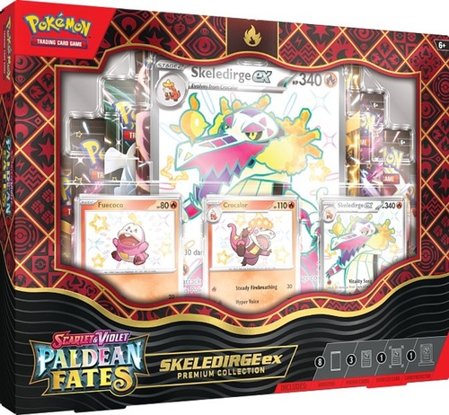 Tiskovina Pokémon TCG: SV4.5 Paldean Fates - Premium Collection 