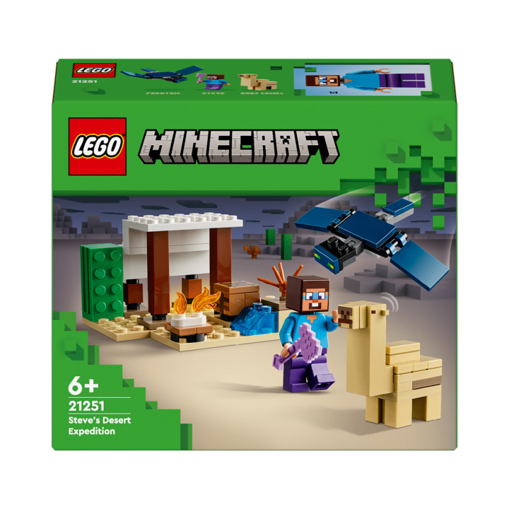 Könyv LEGO Minecraft. Pustynna wyprawa Steve’a  21251 