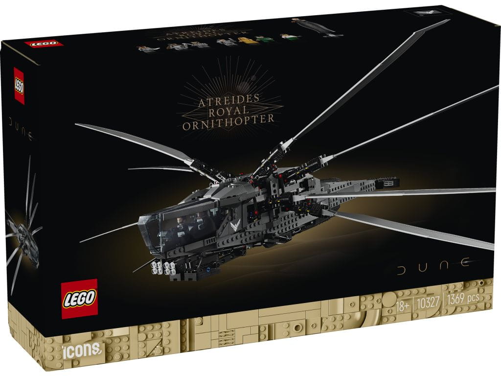 Książka LEGO Icons. Diuna - Atreides Royal Ornithopter p1 