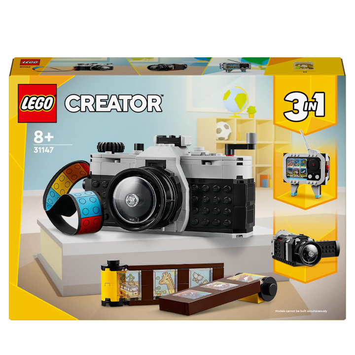 Kniha LEGO Creator. Aparat w stylu retro 31147 