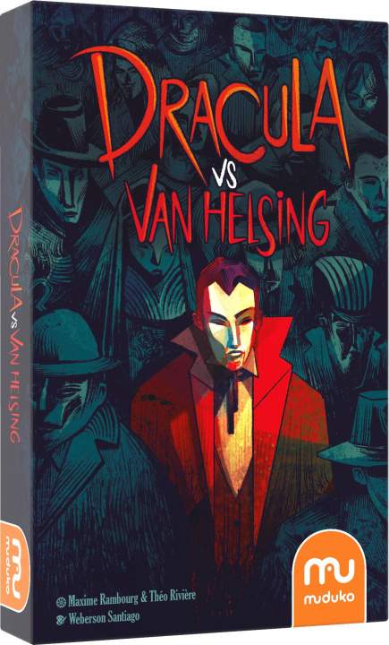 Livre Dracula vs Van Helsing wciągająca gra dwuosobowa
•