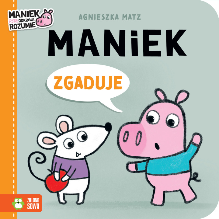 Книга Maniek zgaduje 