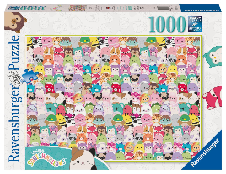 Hra/Hračka Ravensburger Puzzle 17553 - Squishmallows - 1000 Teile Squishmallows Puzzle für Erwachsene und Kinder ab 14 Jahren 