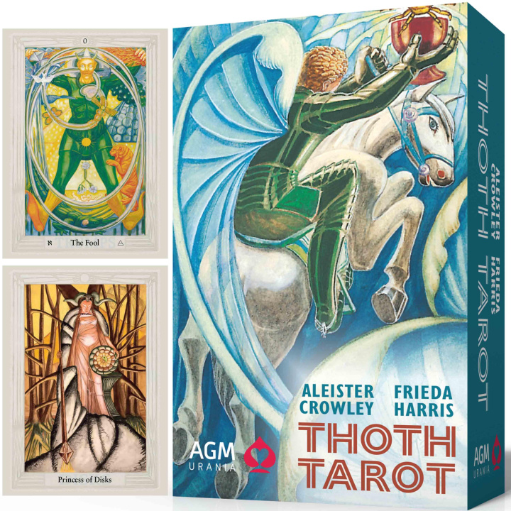 Kniha Aleister Crowley Thoth Tarot (Deluxe Edition, English, GB) Frieda Harris