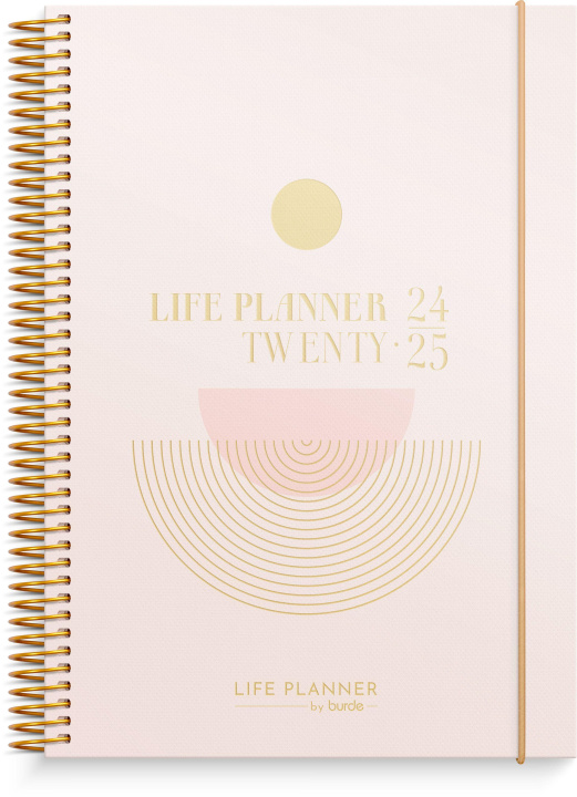 Book Burde Life Planner Pink Schülerkalender 2024/2025 